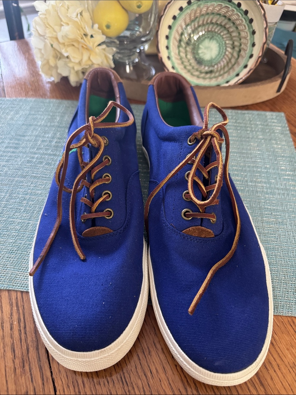 Like New Polo Ralph Lauren Vaughn Sneakers - Men’s Size 13D